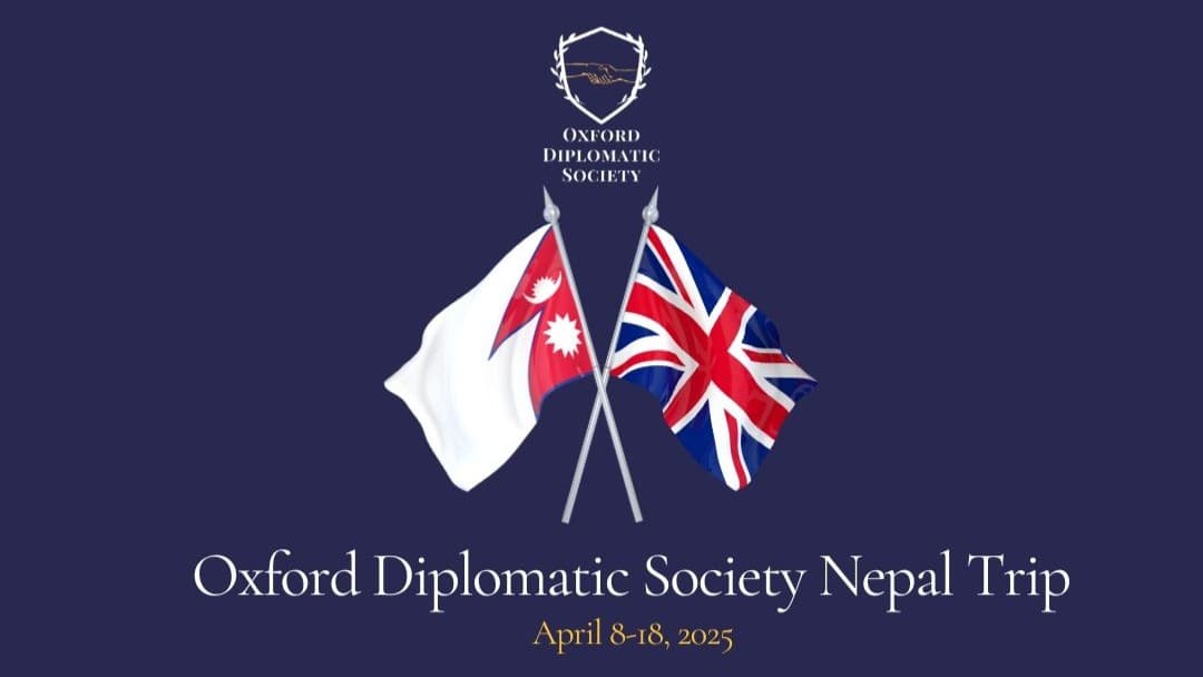 Oxford Diplomatic Society Nepal Trip